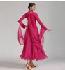 2019 قاعة الرقص مسابقة فساتين الرقص القياسية فساتين الرقص فستان Waltz 2 خيارات D0646 Long Bell Sleeve4771028