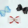 2020 Bébé Bandeaux Élastique Filles Bandeau Sequin Aile D'ange Bowknot Bébé Cheveux Accessoires Infant Toddler Filles Photographie Props 14 Couleurs