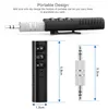 Clip-on Wireless AUX Bluetooth 4.1 Receiver for Car Headphone Speaker 3.5mm Audio Music adapter Jack with opp bag