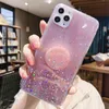 3D Diamond Holder stand Glitter silicone phone case For iphone X XR XS 11 Pro Max 6s 7 8 plus For Samsung A50 S9 S10 Note 10 98944736