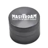 Masterdam Rolling Supplies Broyeur d'herbes à fumer 56 mm avec attrape-pollen 4 pièces en aluminium métal Tabac Herb Broyeurs Accessoires de tuyau