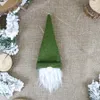 Kerstmis wijnfles Cover Handgemaakte Zweedse Gnomes Wijnfles Toppers voor Xmas Home Party Tafel Decoraties Xmas Geschenken Phjk1910