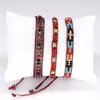 3 ПК устанавливают новые модные бусинки для семян ручной работы VSCO Girl Friends Bracelets красочные боховые украшения с регулируемыми шрифтами подарки для женщин, девочек, оптовые