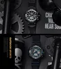 Casual Watch Men Waterproof montre homme Men's Writswatch LED Digital Watches Men Clock Led reloj hombre 1376 Big Sport Watches LY191213
