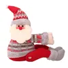 Curta de Natal do desenho animado Tieback Tieback Santa Snowman Rena Dolls Curtain Hook Decorações de Natal Decoração de casa festiva 19017763