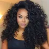 26 tum AIMISI syntetiskt hår peruk för svarta kvinnor perruques de cheveux funains afro kinky lockiga peruker c078 #
