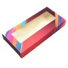 NOWOŚĆ 50PCS Puste rzęsy Opakowanie Miękka papierowa pudełko na rzęs Design marmurowy dla 25 mm rzęs 3D Lashes 182d