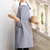 Küche, Haushalt, Mode, Arbeitskleidung für Erwachsene, europäischer Stil, Taille, wasserdicht, ölbeständig, Kochen, schöner Kittel