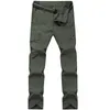 Cargo Pants Men Quick Drying Lightweight Waterproof Long Trousers Mens Outdoor Casual Sports Joggers Track Summer Pants