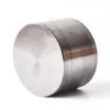 Sharpstone Herb Grinder Rökning Tillbehör 40mm 50mm 55mm 63mm 4 delar Tobakslipare CNC Tänder filter Net Dry Herb Förångare Pen DHL GRATIS