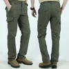 Heren Lichtgewicht Tactische Broek Ademend Zomer Casual Army Lange Broek Mannelijke Waterdichte Quick Dry Cargo Pants1