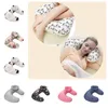 Oreillers de maternité Oreiller Mignon 27style Coussin d'allaitement pour bébé Allaitement Grossesse Oreillers de maternité Infantile Dessin animé Détachable U Forme Coussin T2g5058