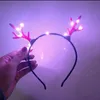 10 PCSSET Whole -luminescence Headdress Cat Ear Rabbit Eared Hair Band with LED Flash Baby Girl Headbands Toys2618771