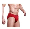 Mens Ice Silk Andningsbar Triangel Underkläder Briefs Pack