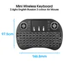 Rii I8 Fly Air Mouse Mini Wireless Keyboard 2.4GHz Touchpad Kyeboard com controle remoto backlight