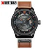 CURREN Marque De Luxe Analogique Sport Montre-Bracelet Affichage Date Hommes Montre À Quartz Affaires Homme Horloge Relogio Masculino Montre Hom263p