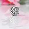 Magnifiques perles de charme pour Pandora 100% argent sterling 925 plaqué or 18 carats CZ diamant perles de bracelet à bricoler soi-même avec boîte originale cadeau de vacances