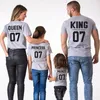 Mama Me Kleding Prinses Jurk Moeder En Dochter Familie Bijpassende Outfits Ziet Er T-shirt Papa Moeder Baby Meisje Clothes9711543