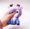 Squishy Toys deer Kawaii Animal Slow Rising Jumbo Squeeze Phone Charms Stress Reliever Kids Gift squishies