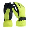 Guantes de esquí impermeables Youpin Deportes Motocicleta Guantes multifunción Talla L - Verde