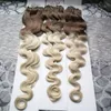 ombre micro ring hair extensions Body Wave Micro Loop Human Hair Extensions 300s Human Hair Extensions Micro Bead European 300g