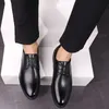 New Men's Shoes Spring and Autumn New Shoes Business Dress Large Size Leather England Shoes Men Dress Leather