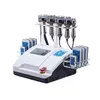 6 in 1 RF Slankmachine Radiofrequentie Vacu￼m Lipo Laser Slanke Cavitatie Lichaam Shaper Vet Verlies Apparatuur Spa