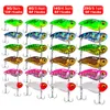 6pcs/set 5g/8g/14g/20g نموذج المعادن VIB السمك الساحرة crankbait الغرق الصل