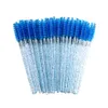 50pcs/pack eye lashes brush crystal crystal brush brush comb mascara wands makeup makeup professional tool tool