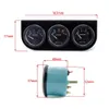 Fuel Gauges 2'' 52mm LED Car 3 Gauge Kit Water Temp Gauge+ Oil Pressure + Volt Voltage Meter1