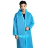 The latest 8 styles of EVA material fashion environmental protection raincoat travel thickening non-disposable raincoat, free shipping