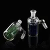 Acessórios para fumantes Cinqueizador de vidro 14mm Male -14mm braço feminino Perc 90 45 graus para bongs Bubbler de tubo de água tem azul e verde