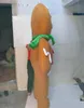 2019 Fabryczne punkty sprzedaży Hot Happy Gingerbread Man Costume dla dorosłych do noszenia na sprzedaż