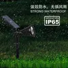 7 LED RGB Słoneczny Ogród Światła Outdoor Solar Lampa Wodoodporna Lawn Light Light Słoneczny Czujnik światła Słonecznego dla Dekoracji Krajobrazowej
