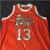 custom XXS-6XL Vintage Men Basketball jersey #13 Moses Malone Spirit of St Louis RETRO ORANGE college Size S-4XL any name or number jerseys