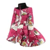 Winter Girls Down Cotton Coat 4-12T Princess Girl Thickening Warm Long Overcoat 5 Colors Kids Slim Outerwear