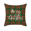 Christmas Pillow Case Christmas Cushion Covers Square Linen Decorative Throw Pillow Covers Sofa Cushion Cover Decorations 40 Designs DYP6325