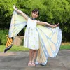 Châles et poncho pour enfants fille ailes de papillon femmes africaines châles concepteur écharpes nymphe Pixie Poncho accessoire de costume GB448