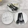 Disposable Small Spork Plastic Fork Dessert Ice Cream Cake Fast Food Wedding Party Birthday Combination Set of Tableware