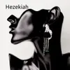Hezekiah S925 Tremella needle Leopard Tofsar Örhängen Lyxiga lyxiga high-end Bankettörhängen fransk kvalitet Gratis frakt Dans