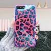 Blu-ray sexy leopard impressão phone case para iphone 6 6 s 7 8 plus x legal do laser macio do telefone do mdf casos de tampa traseira