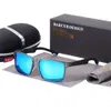 Gafas de sol cuadradas de aluminio de calidad Hombres Polarizados Sol para hombres Sports Eyewear Oculos de Sol Feminino295E