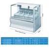 220V Hoge kwaliteit Ice Cream Freezer Commercieel Vriezer Def Working Ice Cream Display Cabinet voor Ice Cream Franchise Store