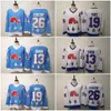 Quebec Nordiques zimowe klasyczne koszulki męskie 19 Joe Sakic 13 mat Sundin 26 Peter Stastny koszulki do hokeja na lodzie w magazynie szybka wysyłka
