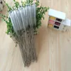 Cleanify 19cm * 5cm * 8mm Stainless Steel Straw Cleaner Cleaning Brush Straws Cleaning Bottle Cleaning Compatible.