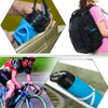 600 ml Creative Riding Bouteilles D'eau Pliables Sports De Plein Air Portable Pliable De Qualité Alimentaire Silicone Tasses D'eau Avec Paille VT0760-1