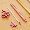 0.5mm Chave Do Vintage Caneta Gel De Plástico Criativo Bonito Canetas Kawaii Para Crianças Novely Item Material Escolar Frete Grátis