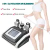 5 i 1 40k kavitation RF-radiofrekvens Vakuum Multipolär Tripolar Laser Slim Machine Cellulite Reduction RF Face Hud Lifting