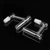 Cuarzo Finger Banger Accesorios para fumar con 10 mm 14 mm 18 mm Macho Hembra 45 90 Juntas Vidrio Agua Bongs Dab Rigs