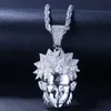 Moda- Caráter Pingente Colar Novo Mens Hip Hop Anime Naruto Pingente Colar Moda 14K Gold Chain Colar Jóias